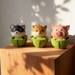 Watermelon Animal Trio
