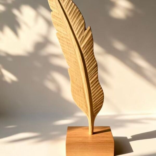 Wooden Feather